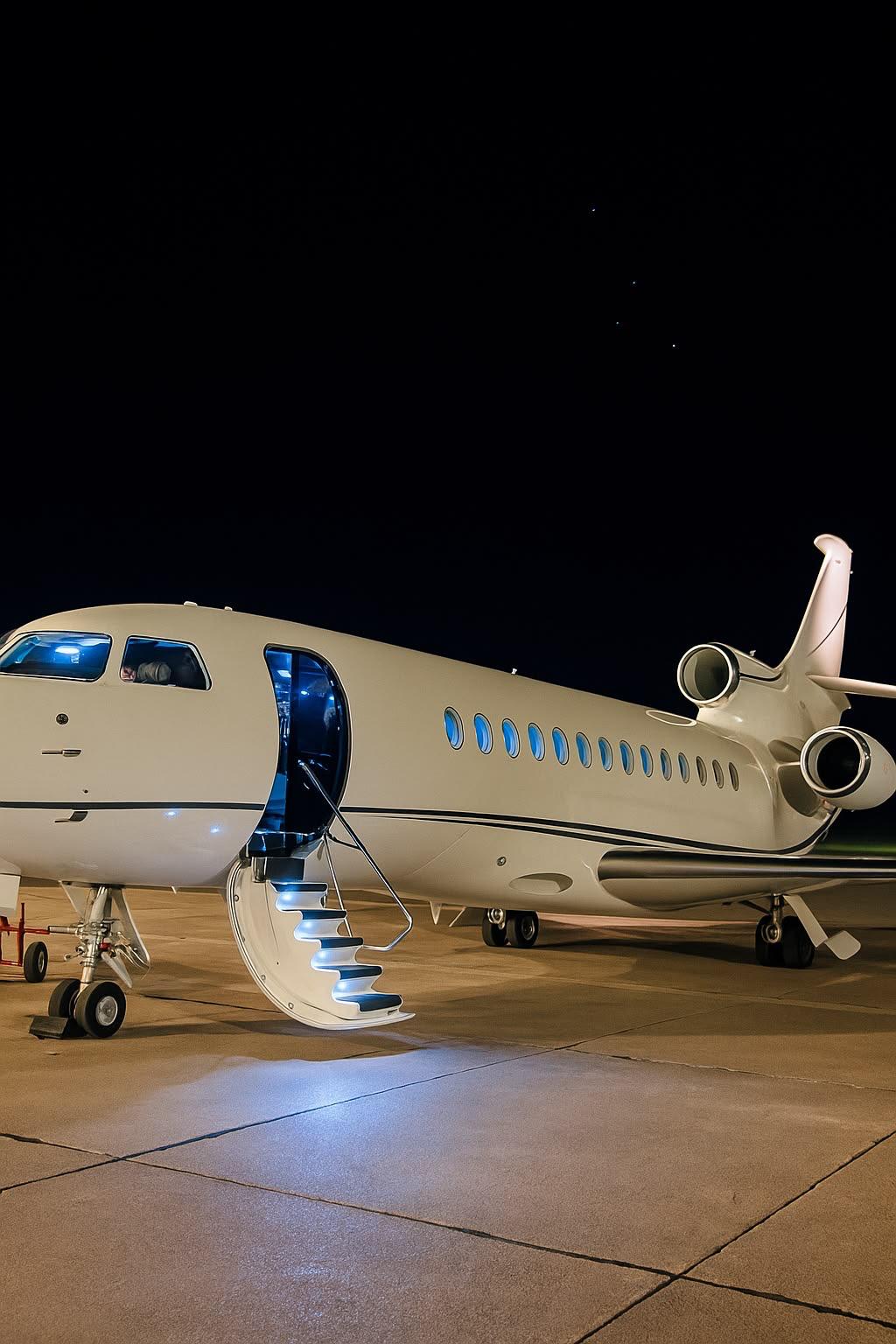 Privatjet Aussen