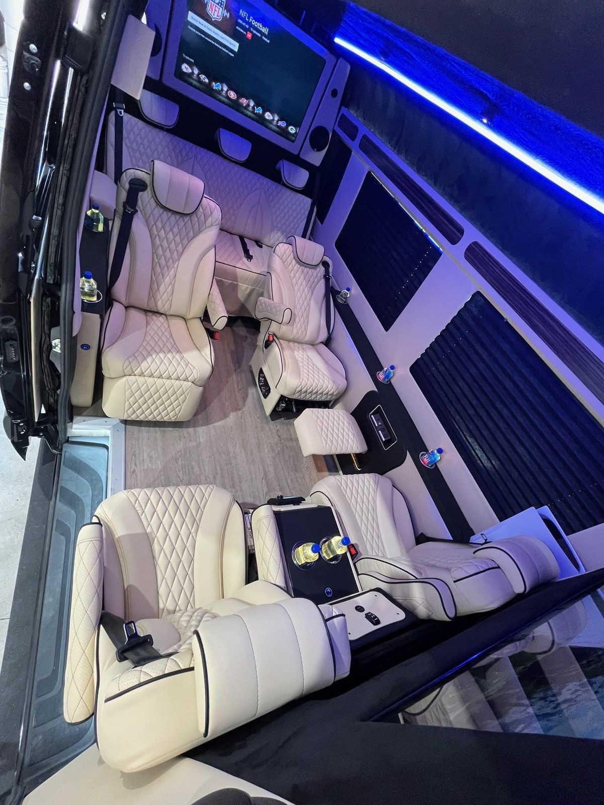 VIP Sprinter Vogelperspektive